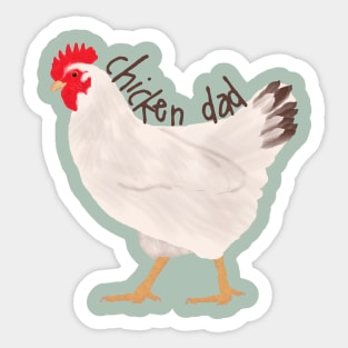 Chicken Dad Sticker